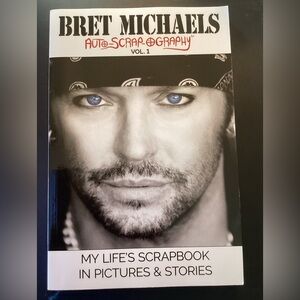 Bret Michaels Auto-Scrap-Ography Book